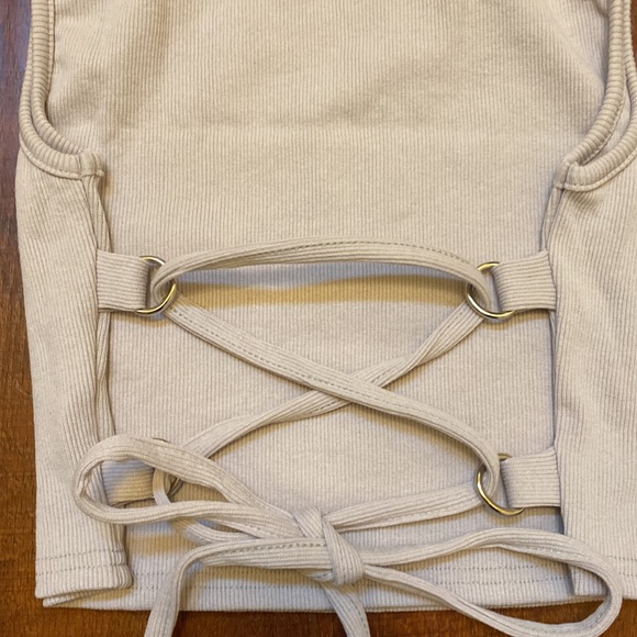 Papermoon Ribbed Crop - Picture 5 of 5